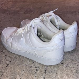 White Nike sneakers